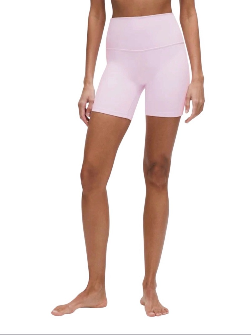 NWT Lululemon Align No Line High Rise Short 6” Inseam Pink Size 6 Yoga Active